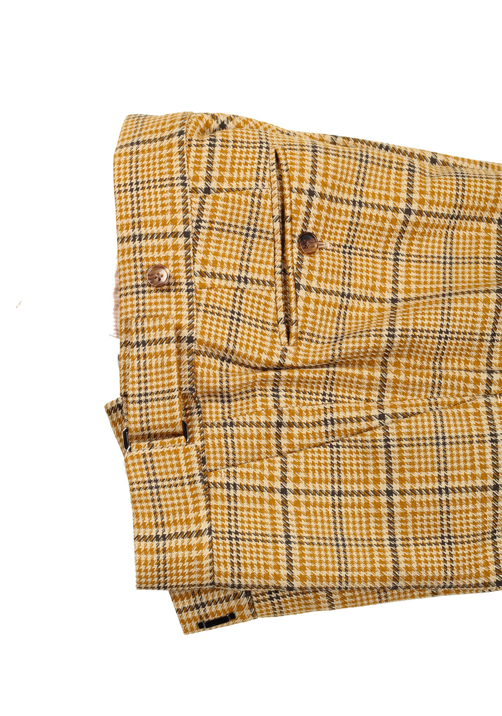 TOM FORD Atticus Yellow Checked Suit Size 46 / 36R U.S. | Costume Limité