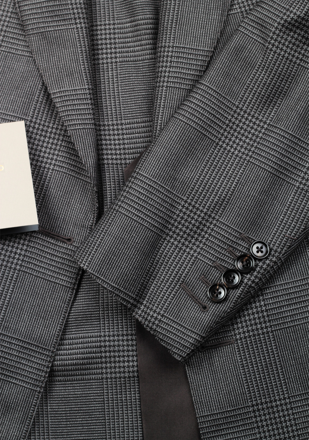 TOM FORD Atticus Double Breasted Gray Sport Coat Size 46 / 36R In Wool Silk | Costume Limité