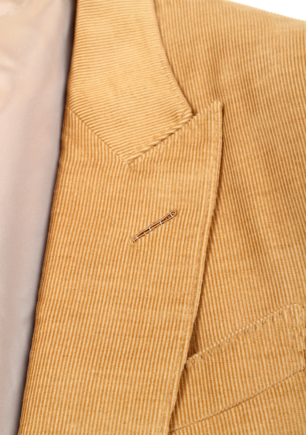 TOM FORD Atticus Beige Corduroy Sport Coat Size 46 / 36R U.S. | Costume Limité