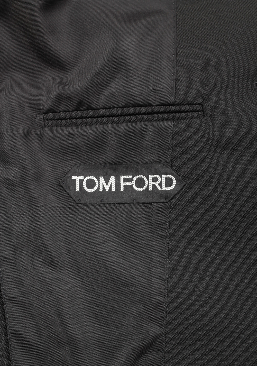 TOM FORD Atticus Black Sport Coat Size 46 / 36R U.S. | Costume Limité