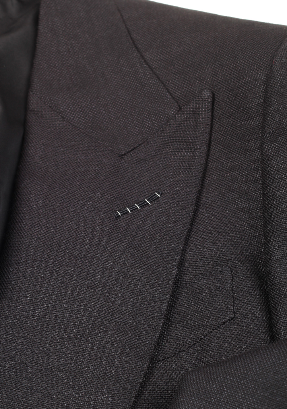 TOM FORD Atticus Black Sport Coat Size 46 / 36R U.S. In Silk | Costume Limité