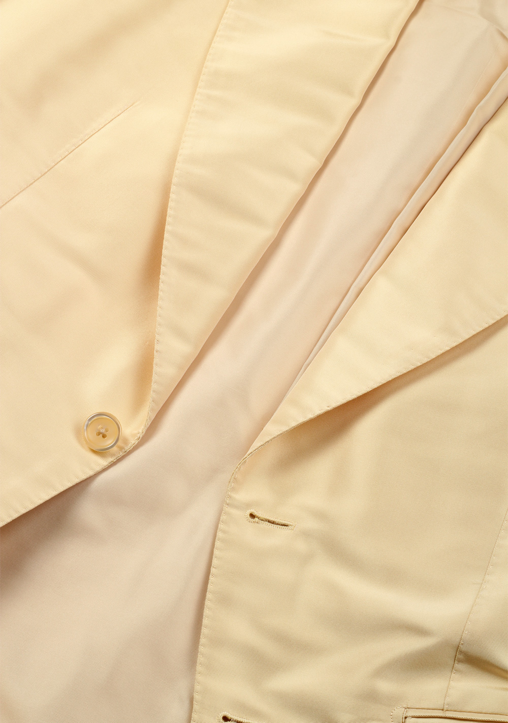 TOM FORD Atticus Yellow Sport Coat In Silk | Costume Limité