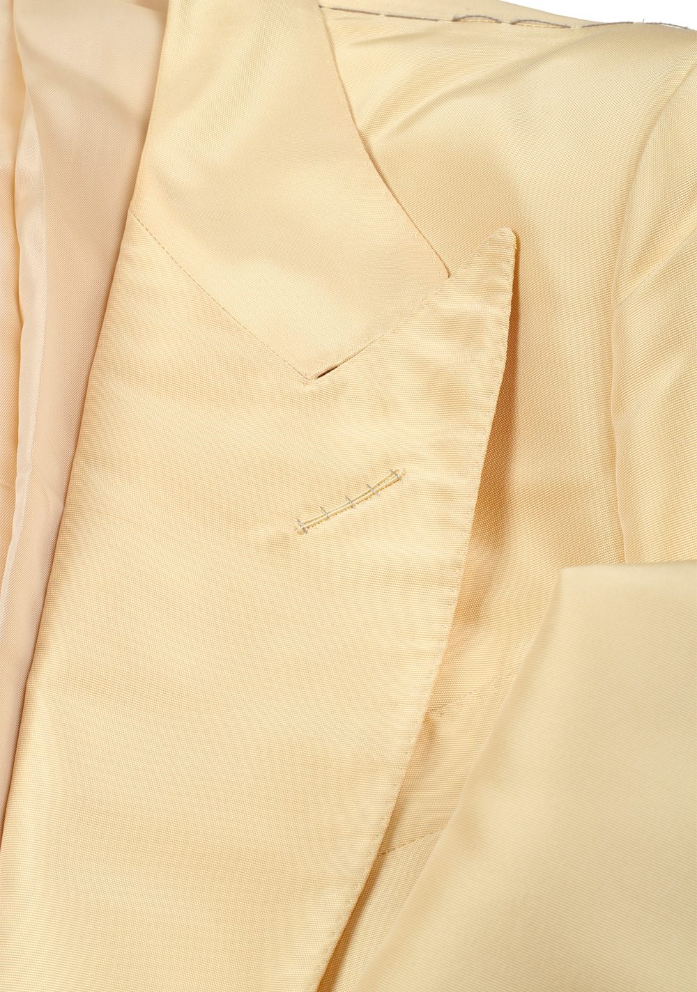 TOM FORD Atticus Yellow Sport Coat In Silk | Costume Limité