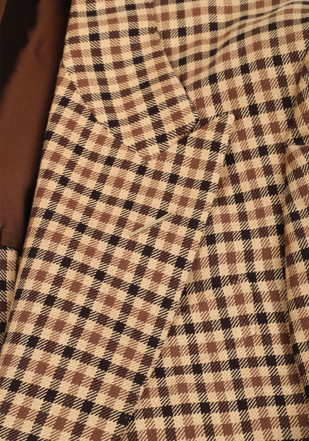TOM FORD Shelton Checked Brown Sport Coat Size 52 / 42R U.S. | Costume Limité