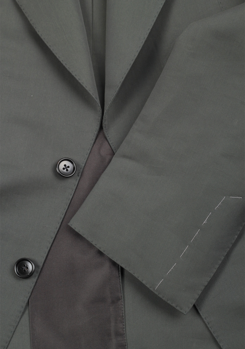 TOM FORD Atticus Green Cotton Silk Suit | Costume Limité