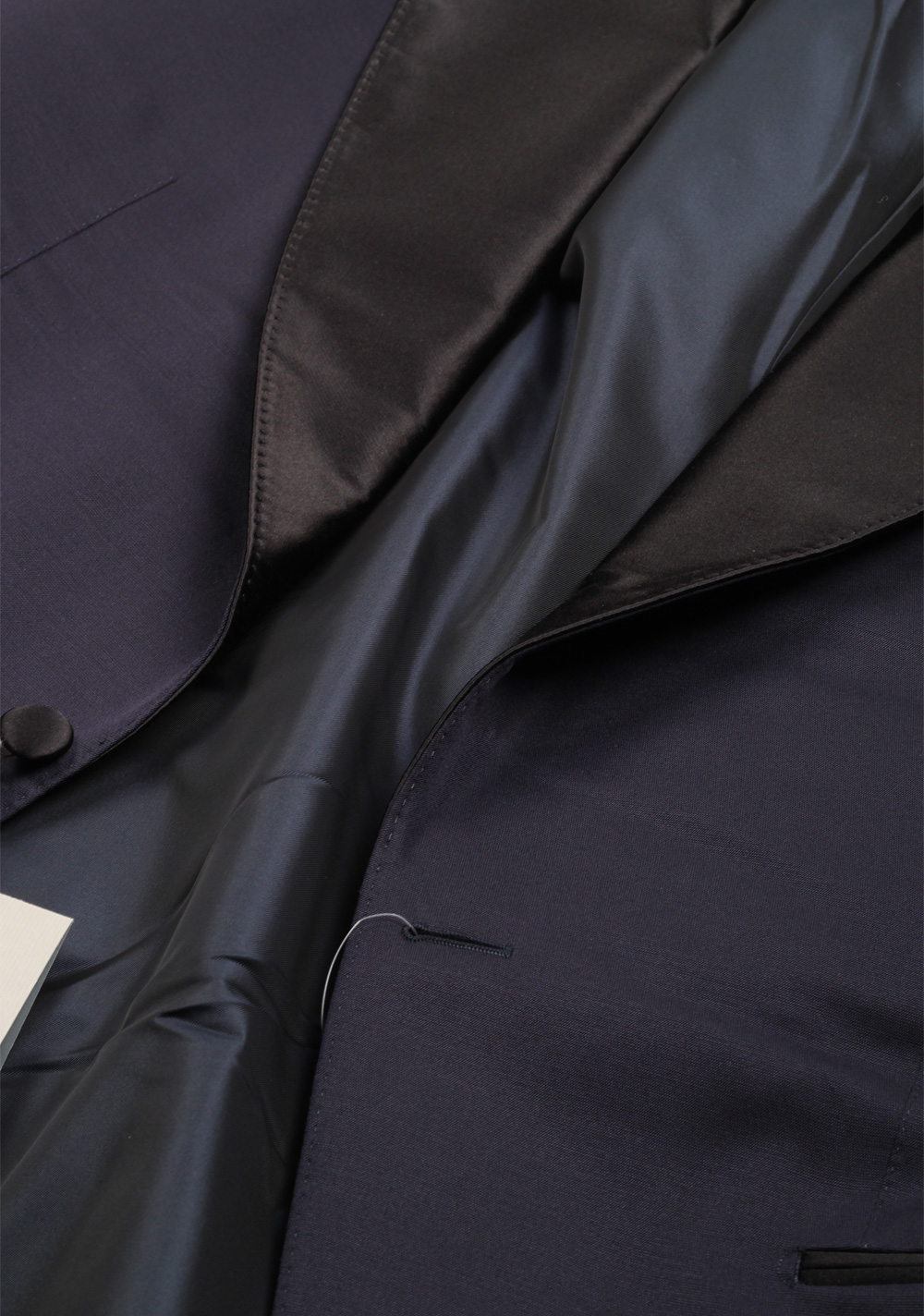 TOM FORD Atticus Midnight Blue Tuxedo Smoking Suit Size 54 / 44R U.S. | Costume Limité