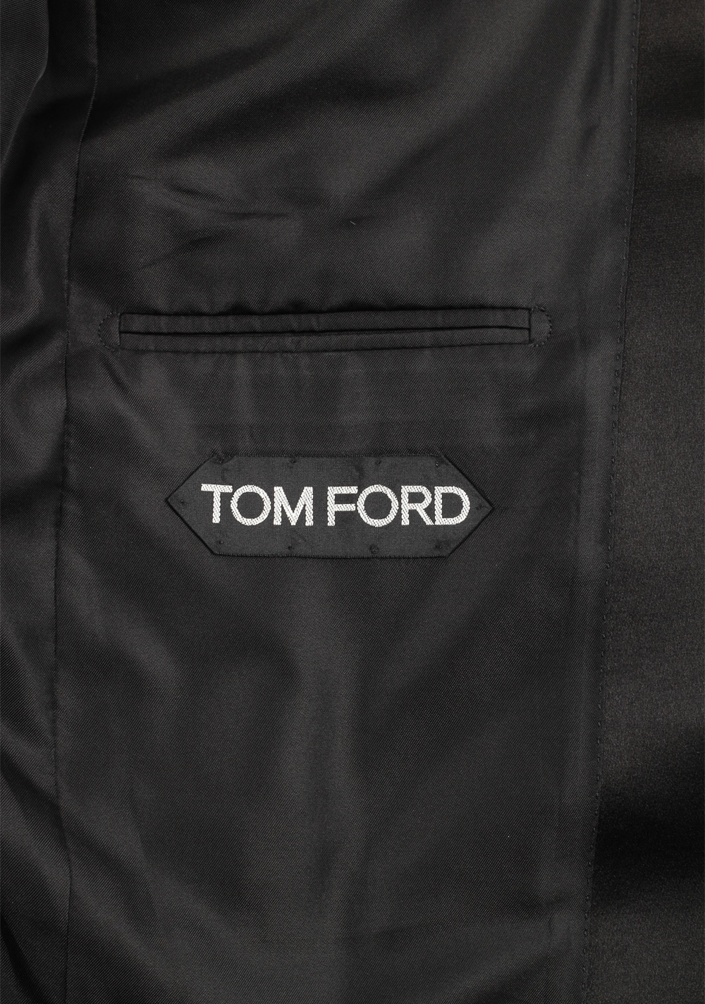 TOM FORD Windsor Black Tuxedo Suit Smoking Size 56 / 46R U.S. Fit A | Costume Limité
