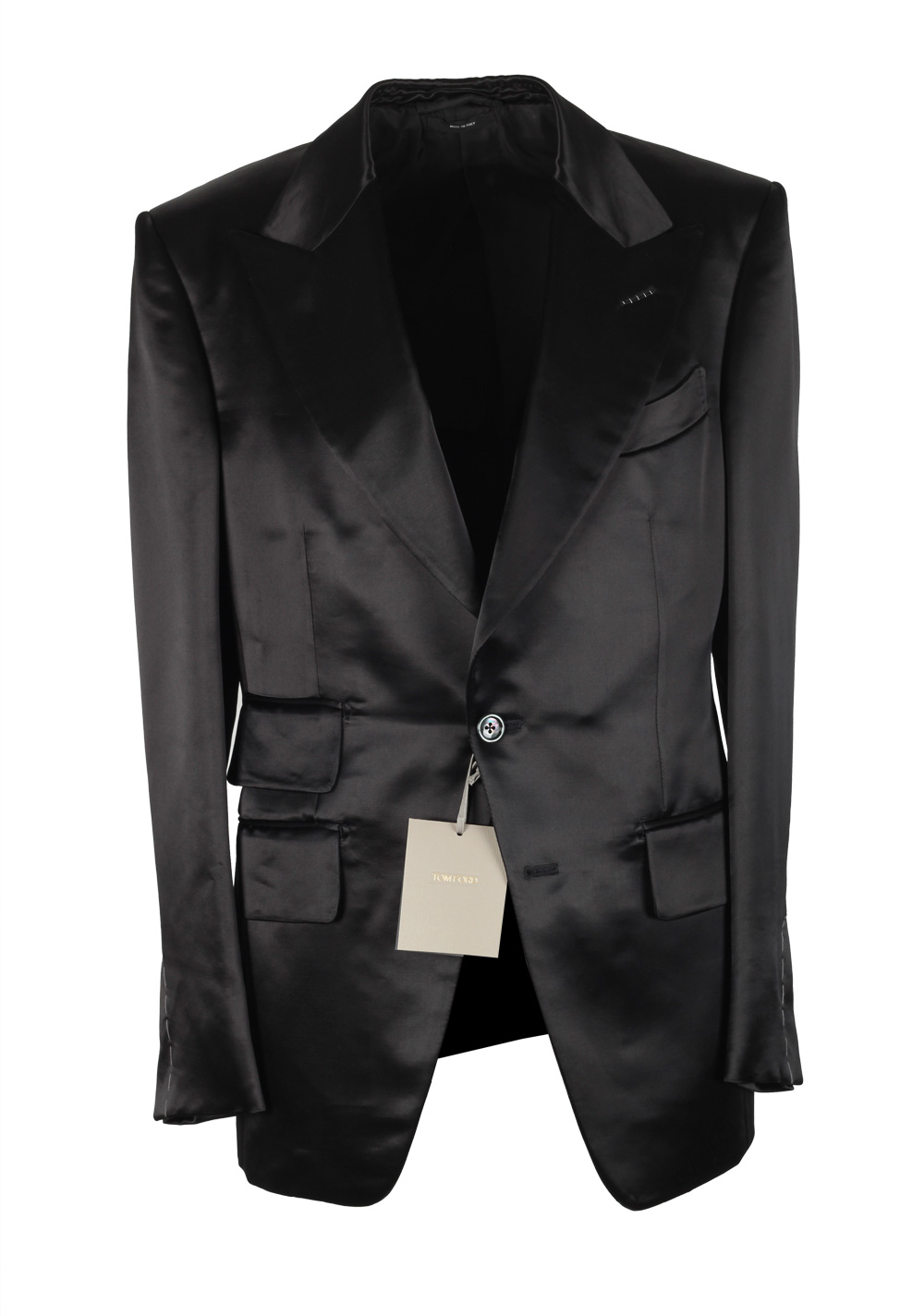TOM FORD Atticus Black Sport Coat Size 48C / 38S U.S. | Costume Limité
