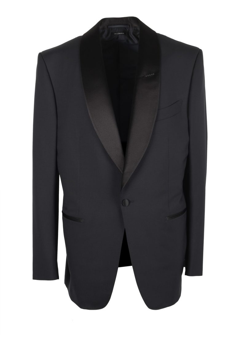 TOM FORD Windsor Midnight Blue Tuxedo Dinner Jacket Size 52 / 42R U.S. - thumbnail | Costume Limité