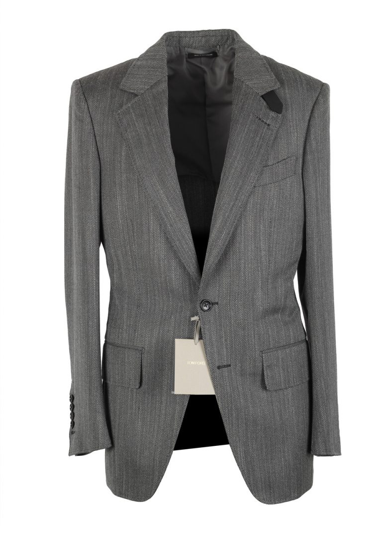 TOM FORD Atticus Gray Sport Coat Size 46 / 36R U.S. - thumbnail | Costume Limité