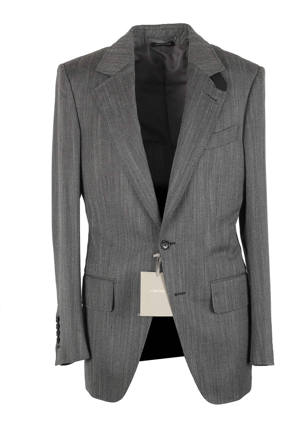 TOM FORD Atticus Gray Sport Coat Size 46 / 36R U.S. | Costume Limité