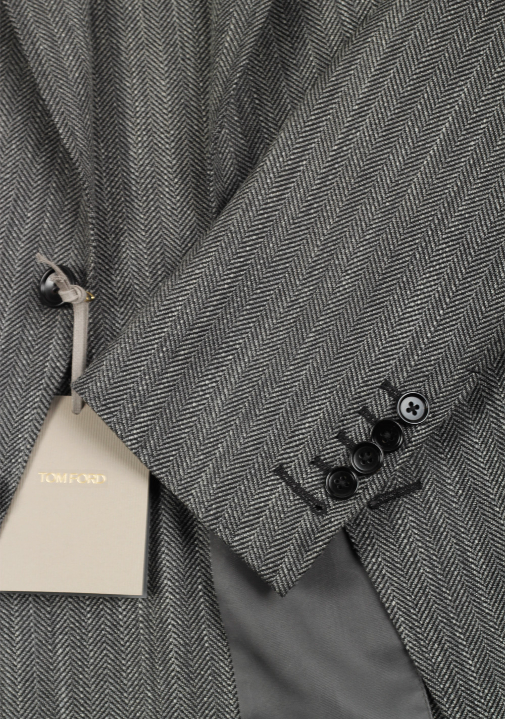 TOM FORD Atticus Gray Sport Coat Size 46 / 36R U.S. | Costume Limité