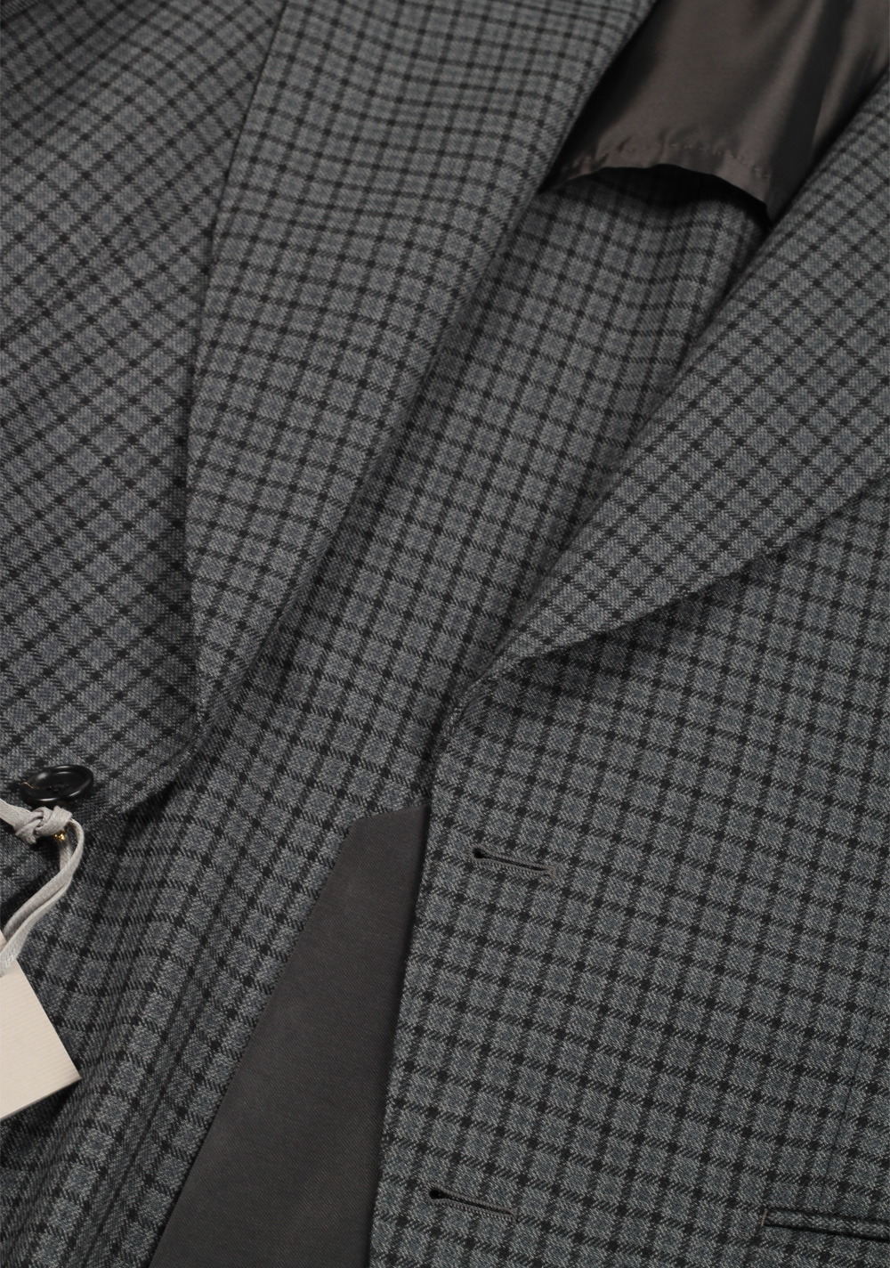 TOM FORD Atticus Gray Checked Suit Size 46 / 36R U.S. | Costume Limité