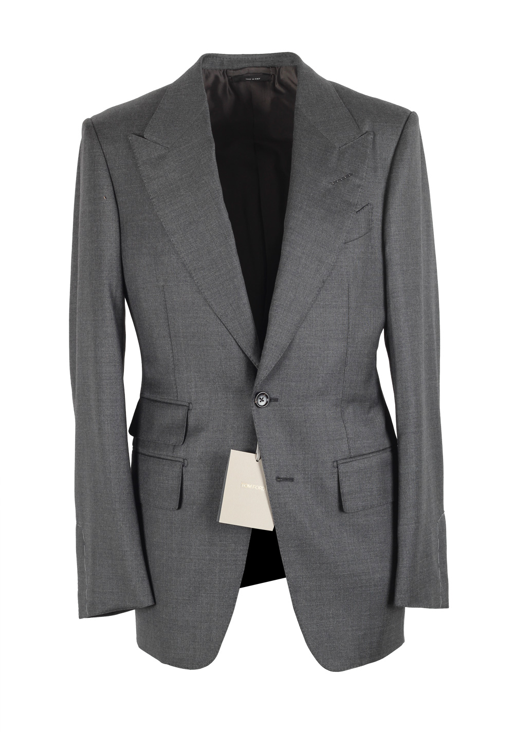 TOM FORD Shelton Gray Sport Coat Size 44 / 34R In Wool | Costume Limité