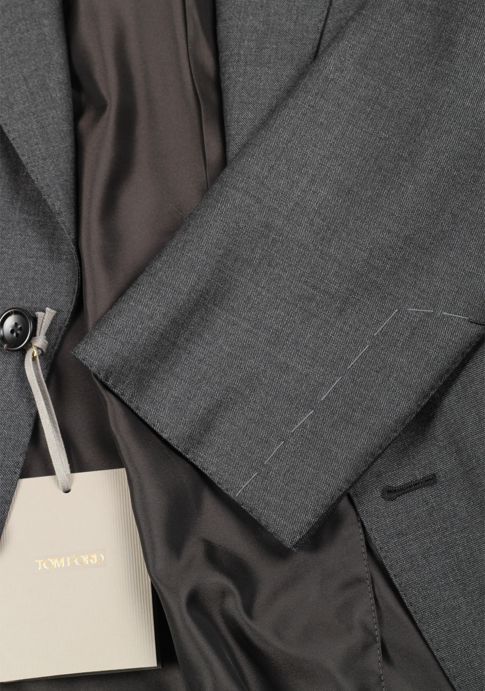 TOM FORD Shelton Gray Sport Coat Size 44 / 34R In Wool | Costume Limité