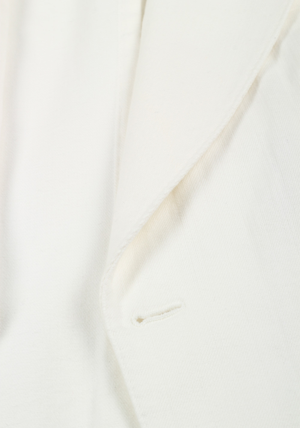 TOM FORD Washed Off White Sport Coat In Cotton In Size 56 / 46R U.S. | Costume Limité