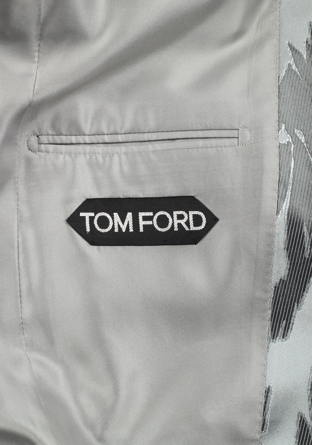 TOM FORD Atticus Gray Tuxedo Dinner Jacket Size 46 / 36R U.S. | Costume Limité