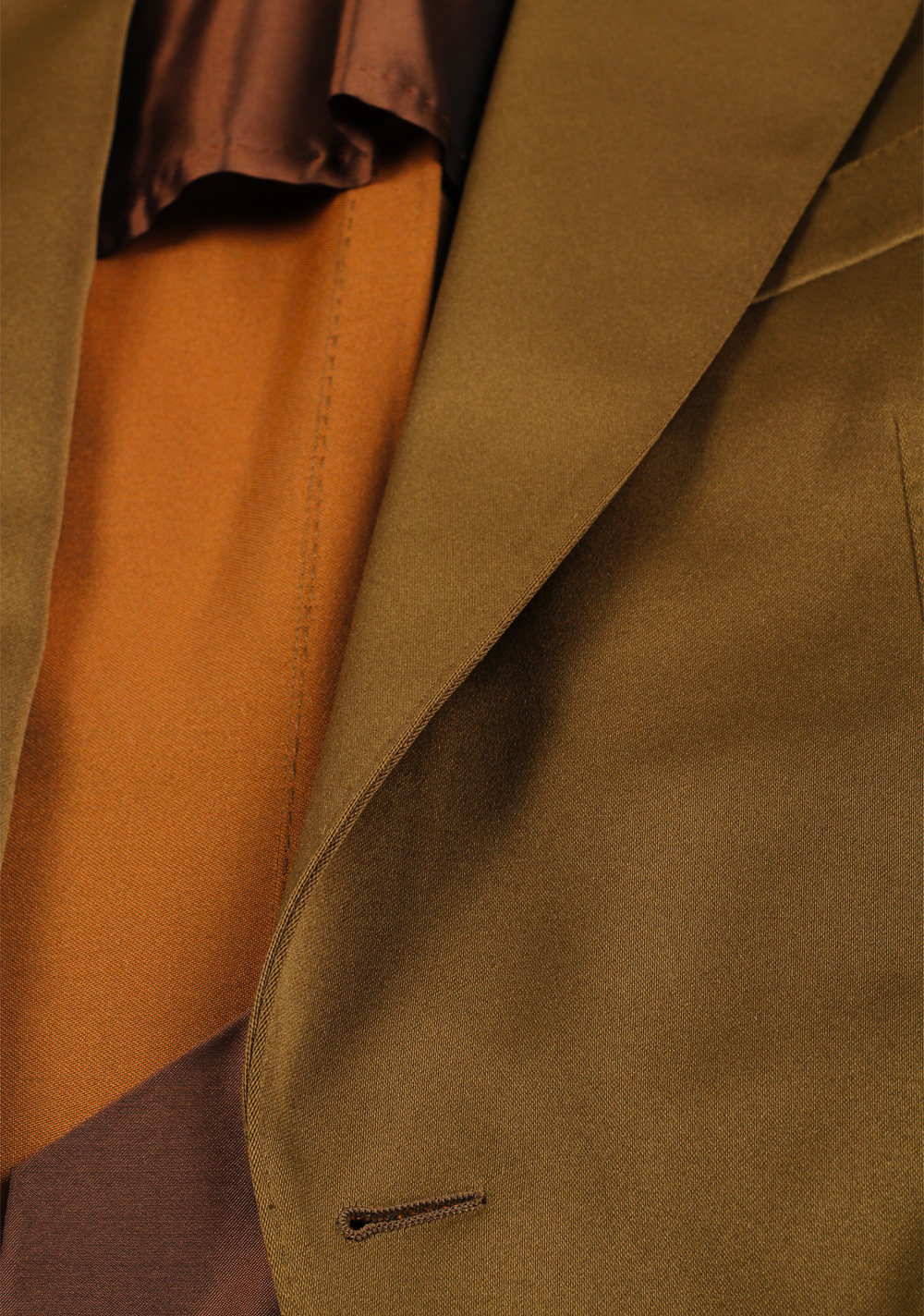 TOM FORD Atticus Brownish Green Sport Coat Size 46 / 36R U.S. | Costume Limité