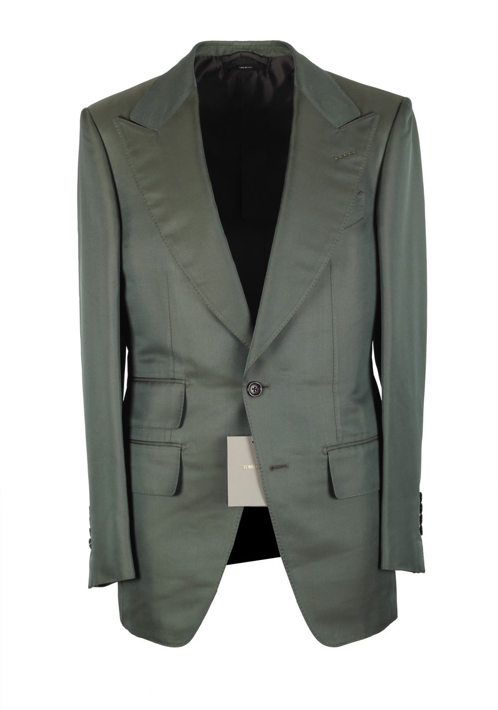 TOM FORD Atticus Green Suit Size 46 / 36R U.S. | Costume Limité