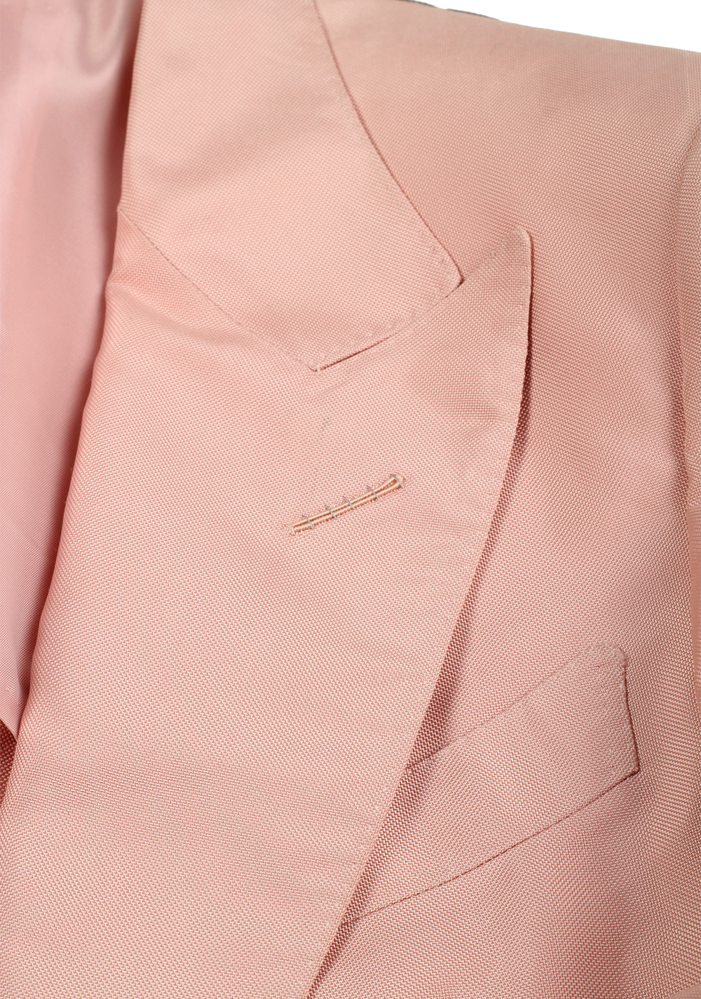 TOM FORD Atticus Pink Suit Size 46 / 36R U.S. In Silk | Costume Limité