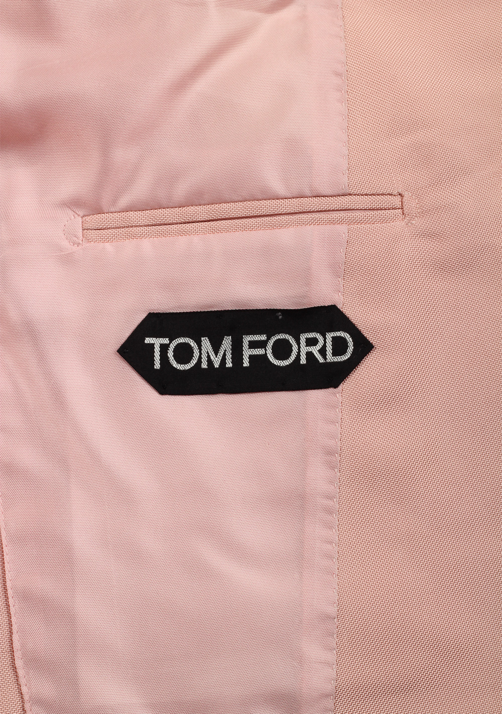 TOM FORD Atticus Pink Suit Size 46 / 36R U.S. In Silk | Costume Limité