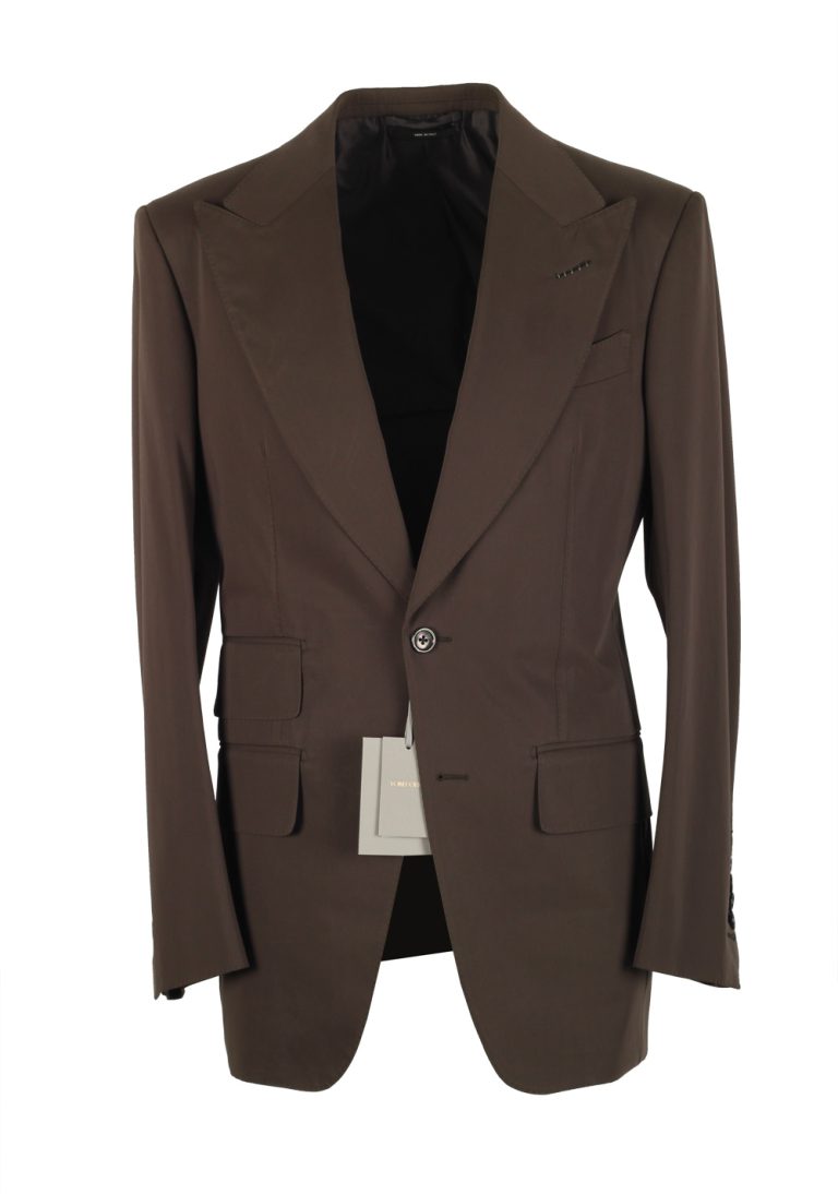 TOM FORD Atticus Brown Suit Size 46 / 36R U.S. - thumbnail | Costume Limité