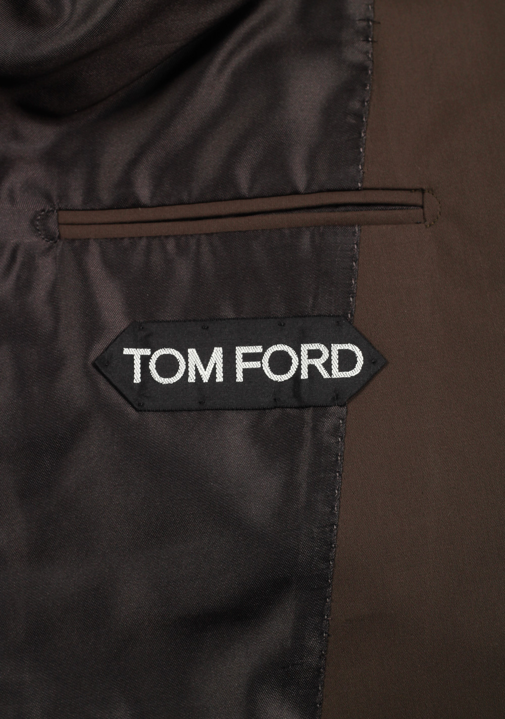 TOM FORD Atticus Brown Suit Size 46 / 36R U.S. | Costume Limité