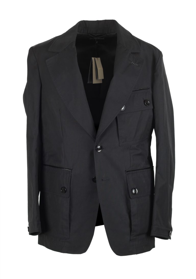 TOM FORD Black Jacket Coat Size 48 / 38R U.S. Outerwear - thumbnail | Costume Limité