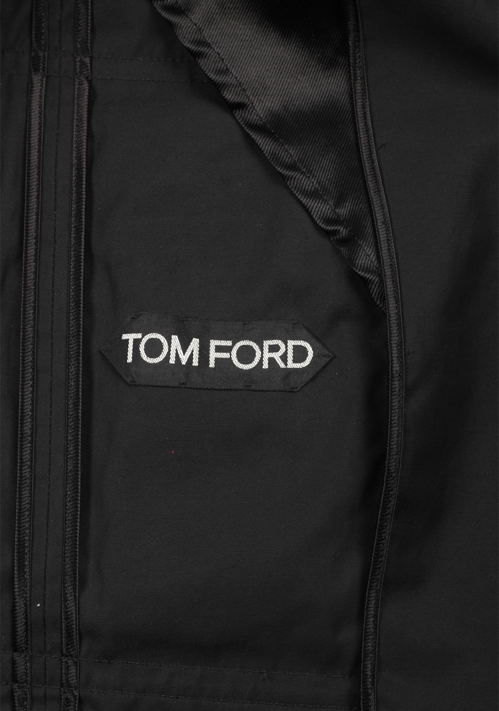 TOM FORD Black Jacket Coat Size 48 / 38R U.S. Outerwear | Costume Limité