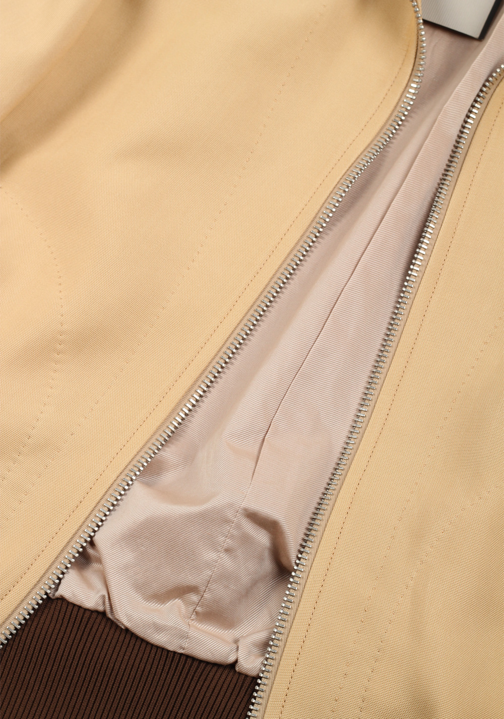 TOM FORD Beige Bomber Jacket Size 50 / 40R U.S. | Costume Limité