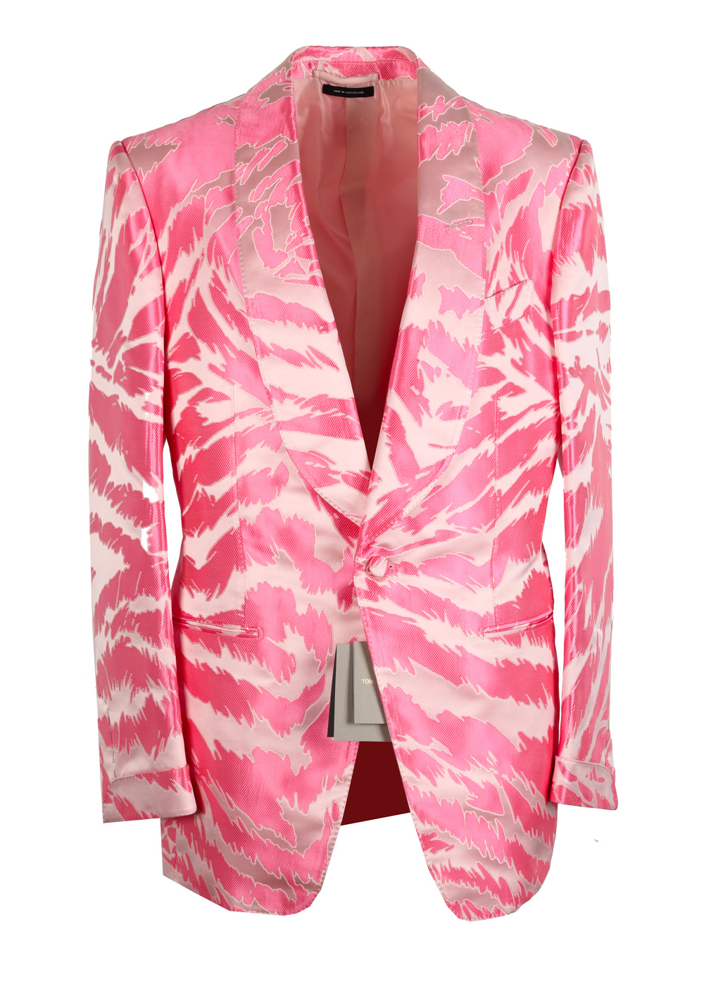TOM FORD Atticus Pink Tuxedo Dinner Jacket Size 50R / 40 U.S. | Costume Limité