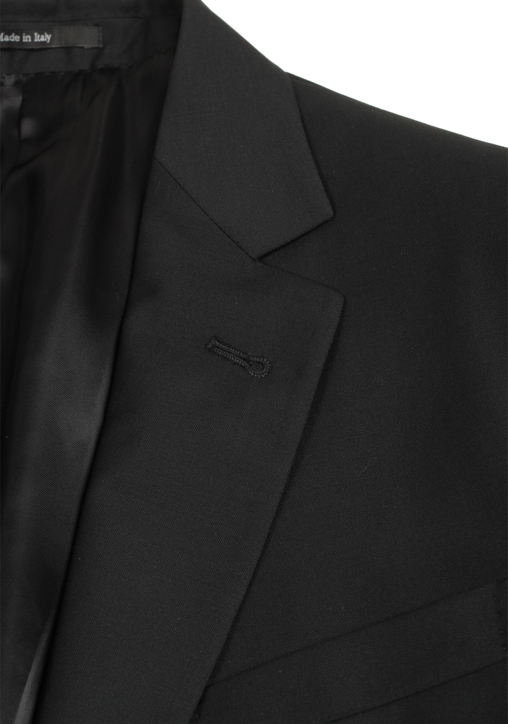 Gucci Black Suit Size 50 / 40R U.S. In Wool Mohair | Costume Limité