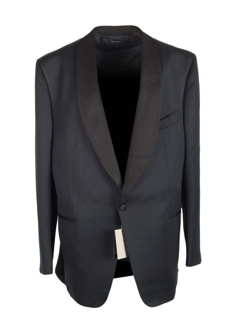 TOM FORD Windsor Midnight Blue Tuxedo Smoking Suit Size 60 / 50R U.S. - thumbnail | Costume Limité