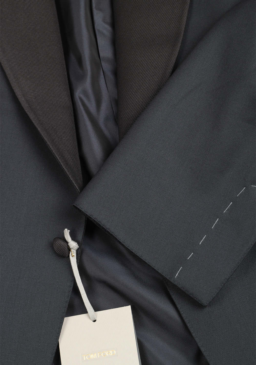 TOM FORD Windsor Midnight Blue Tuxedo Smoking Suit Size 60 / 50R U.S. | Costume Limité