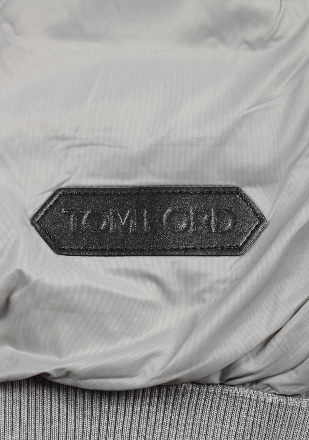 TOM FORD Gray James Bond Spectre Bomber Jacket Size 58 / 48R | Costume Limité