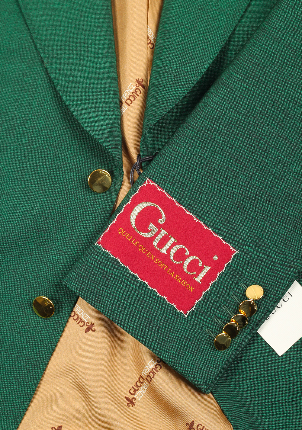 Gucci Green Blazer Sport Coat | Costume Limité