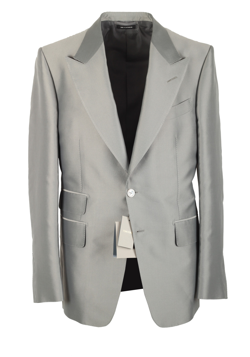 TOM FORD Shelton Silver Sport Coat Size 50 / 40R U.S. | Costume Limité