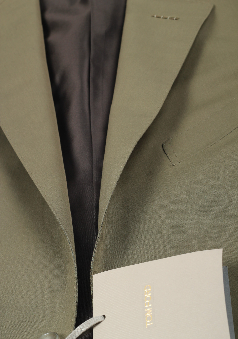 TOM FORD O’Connor Grayish Beige Sport Coat Size 54 / 44R U.S. Fit Y | Costume Limité