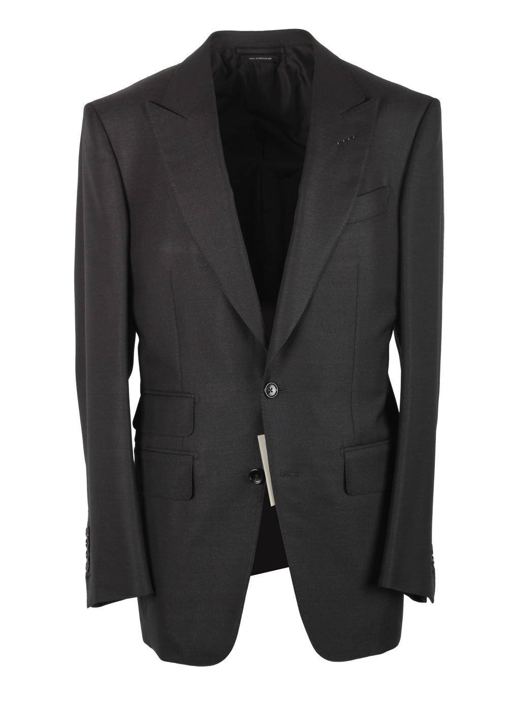 TOM FORD Atticus Black Sport Coat Size 46 / 36R U.S. | Costume Limité