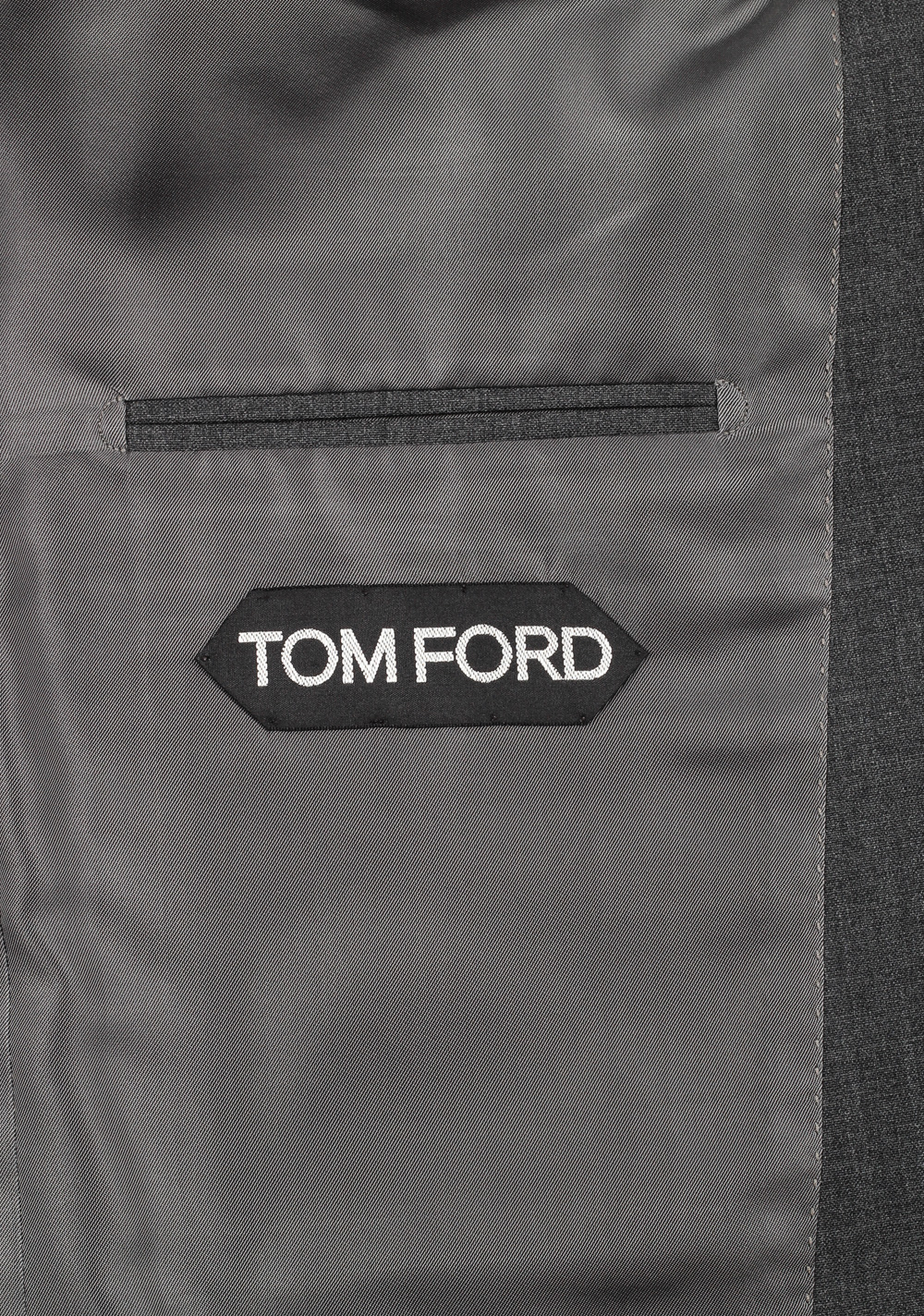 TOM FORD Shelton Gray Sport Coat Size 46 / 36R In Wool | Costume Limité