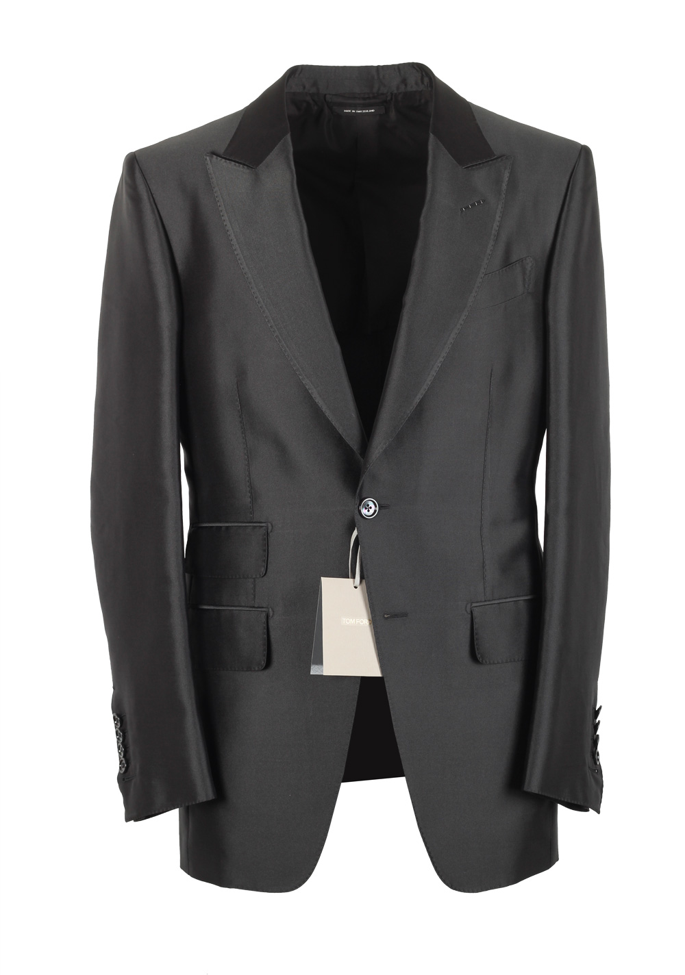 TOM FORD Atticus Black Sport Coat Size 46 / 36R U.S. | Costume Limité