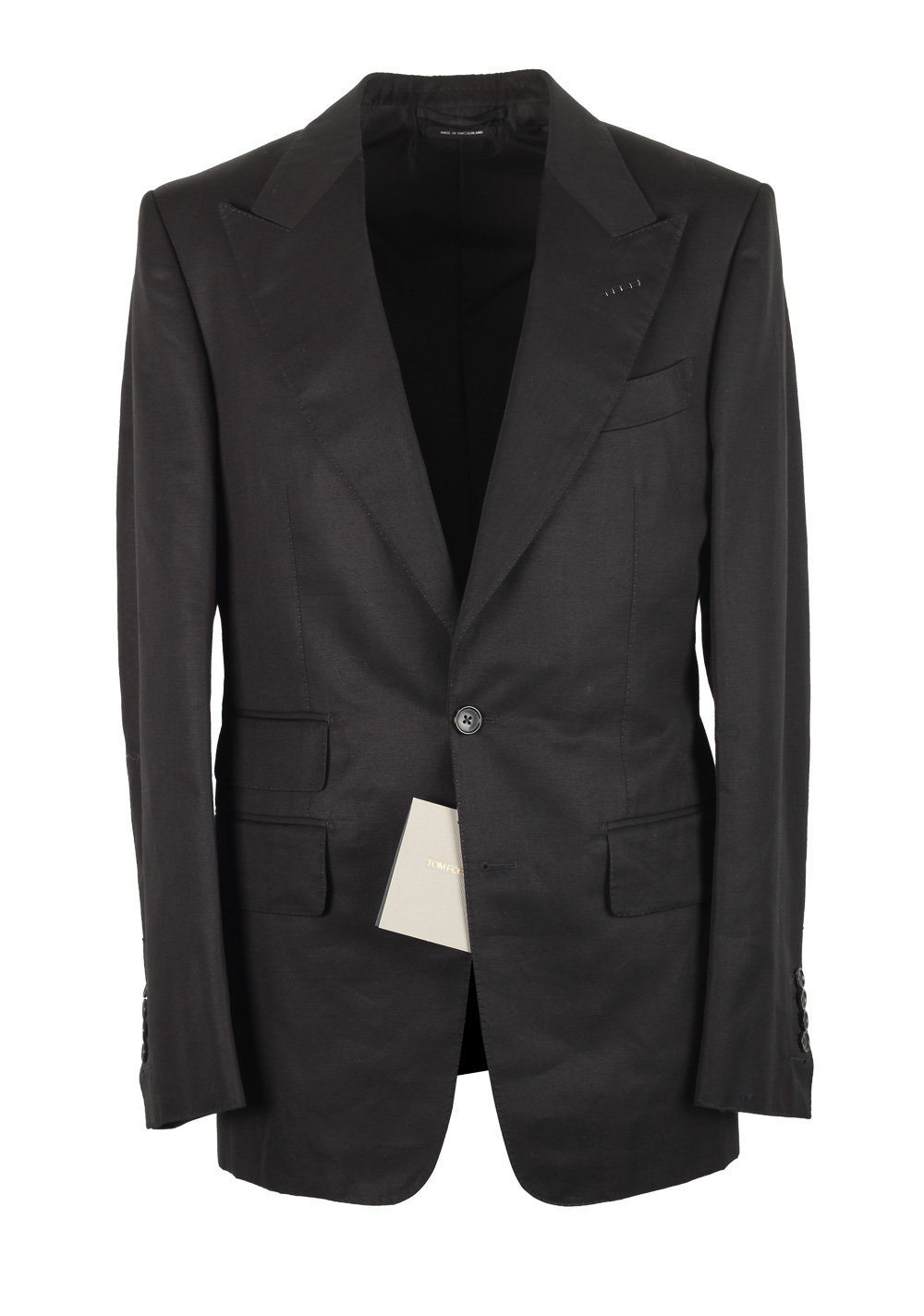 TOM FORD Shelton Black Sport Coat Size 46 / 36R U.S. | Costume Limité