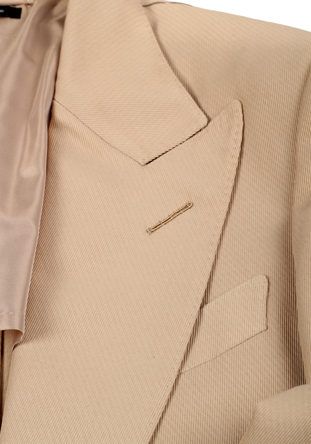 TOM FORD New Spencer Beige Sport Coat Size 46 / 36R U.S. | Costume Limité