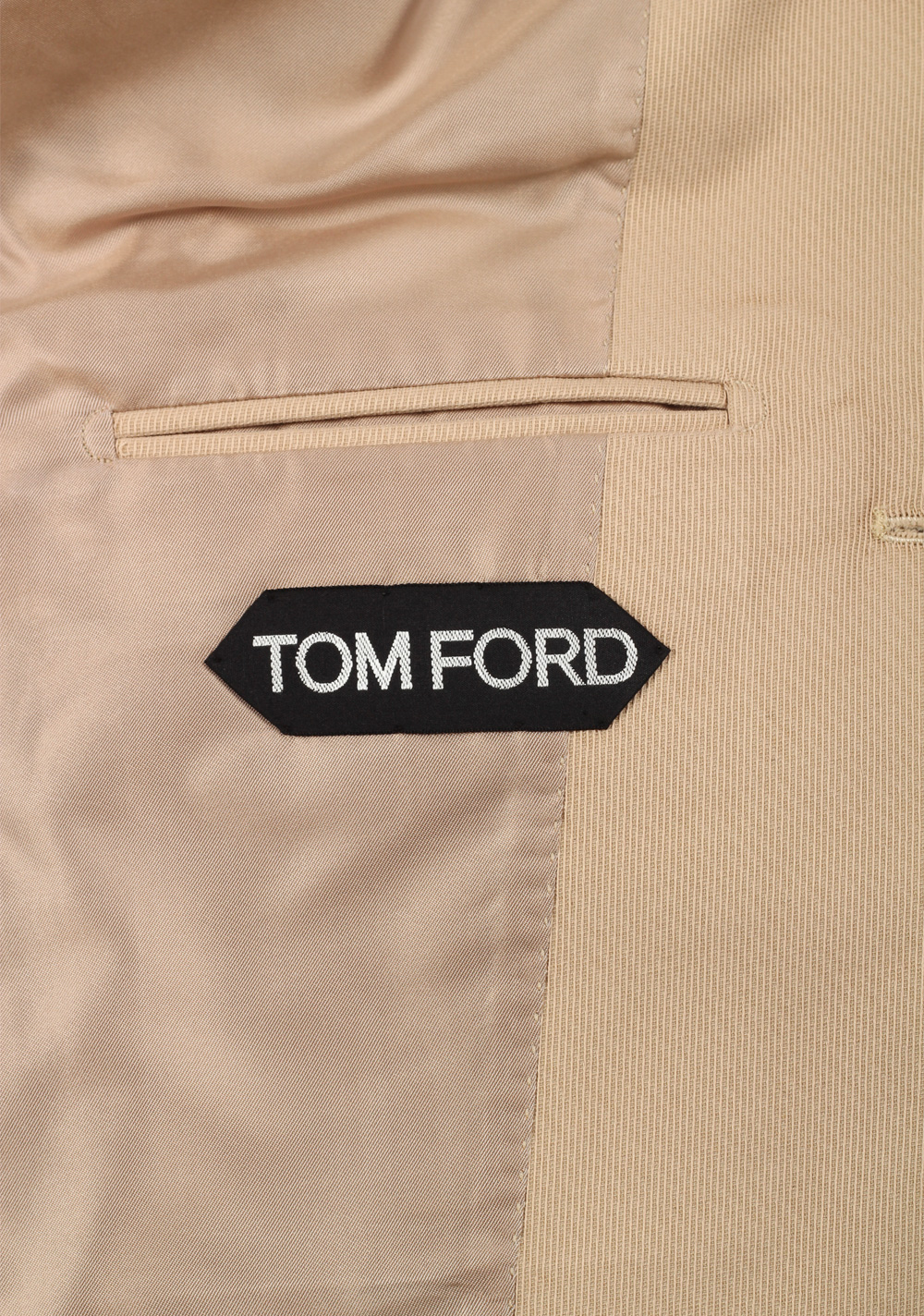 TOM FORD New Spencer Beige Sport Coat Size 46 / 36R U.S. | Costume Limité