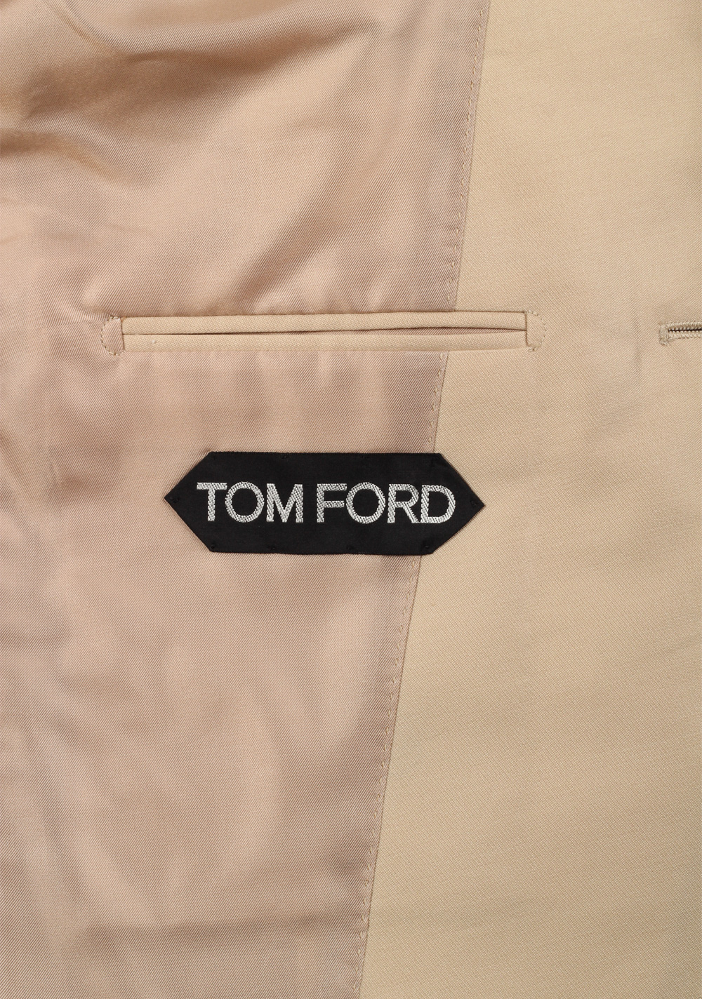 TOM FORD Atticus Beige  Sport Coat Size 46 / 36R U.S. | Costume Limité