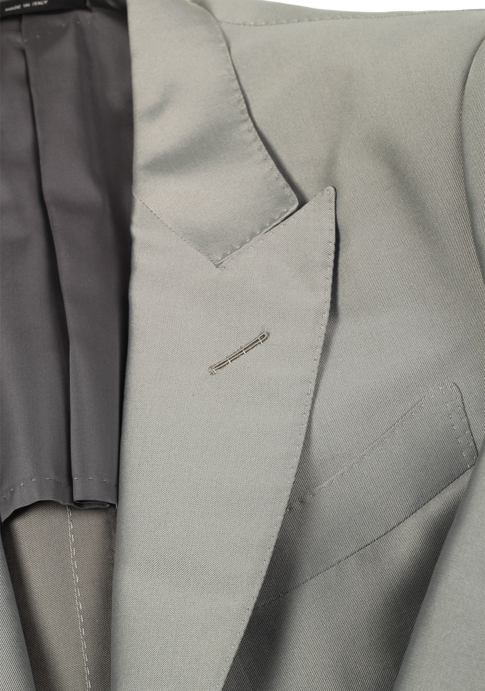 TOM FORD Atticus Silver Sport Coat Size 46 / 36R U.S. | Costume Limité