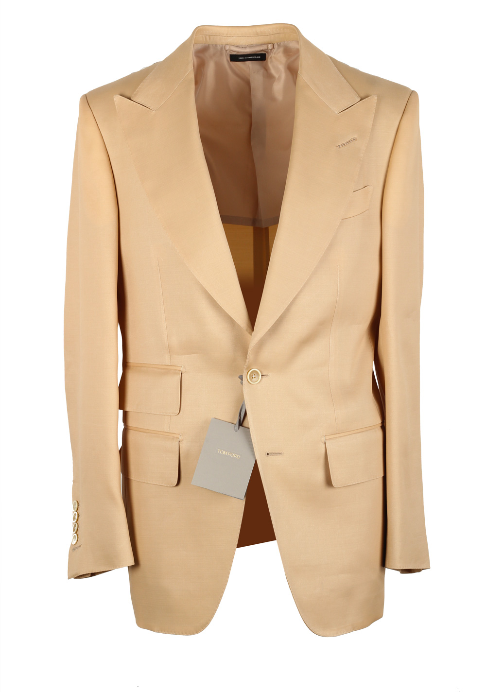 TOM FORD Atticus Beige Suit Size 46 / 36R U.S. | Costume Limité
