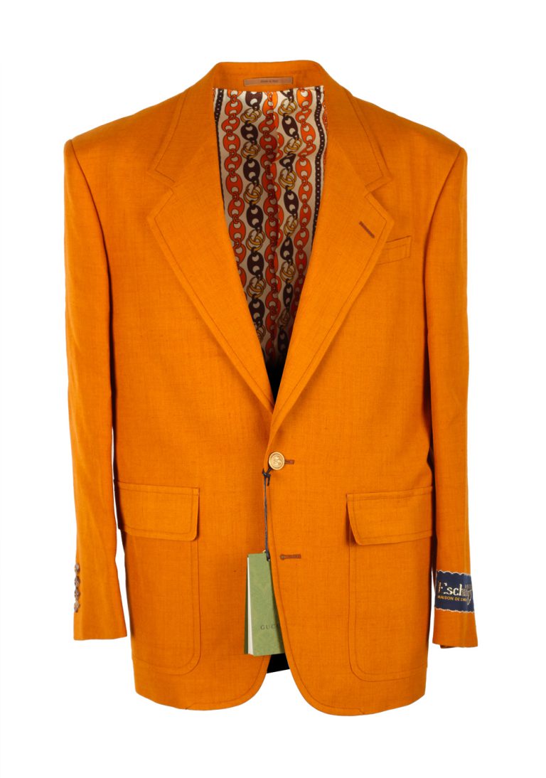 Gucci Pumpkin Blazer Sport Coat Size 44 / 34R U.S. - thumbnail | Costume Limité