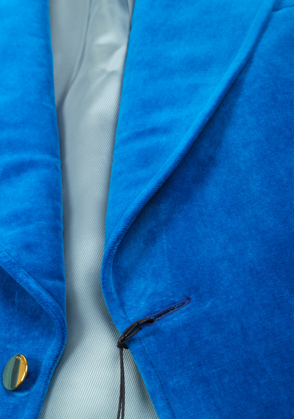 Gucci blue velvet blazer sale