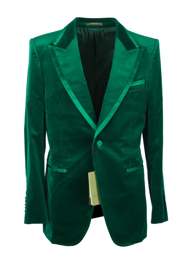 Gucci Green Signature Cocktail Dinner Jacket - thumbnail | Costume Limité